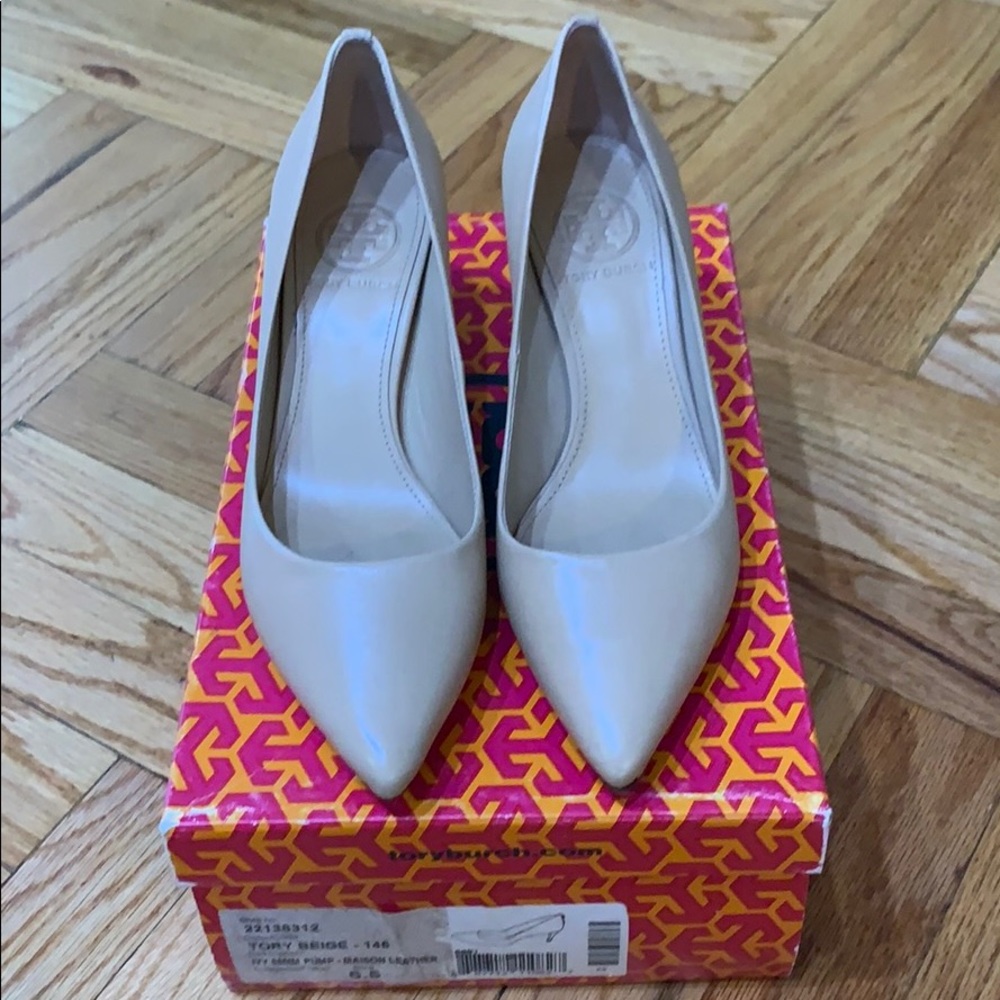Tory Burch ivy 65mm pump maison leathers
